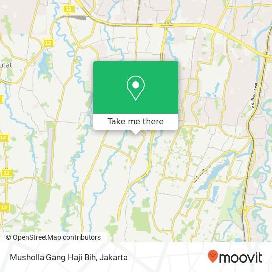 Musholla Gang Haji Bih map