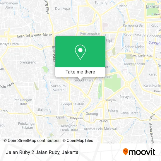 Jalan Ruby 2 Jalan Ruby map