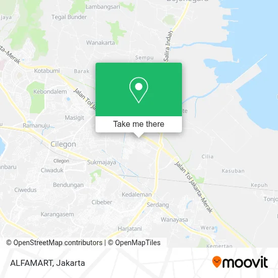 ALFAMART map