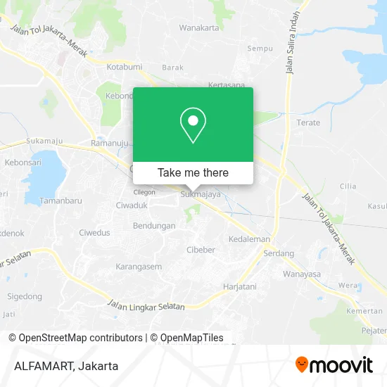 ALFAMART map