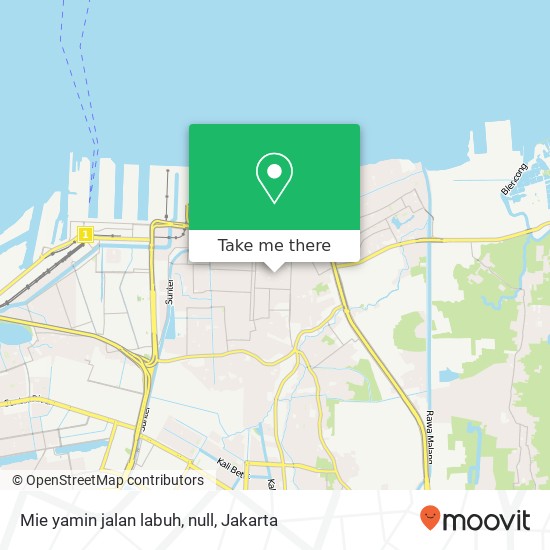 Mie yamin jalan labuh, null map