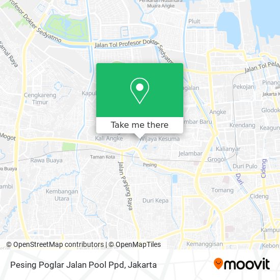 Pesing Poglar Jalan Pool Ppd map