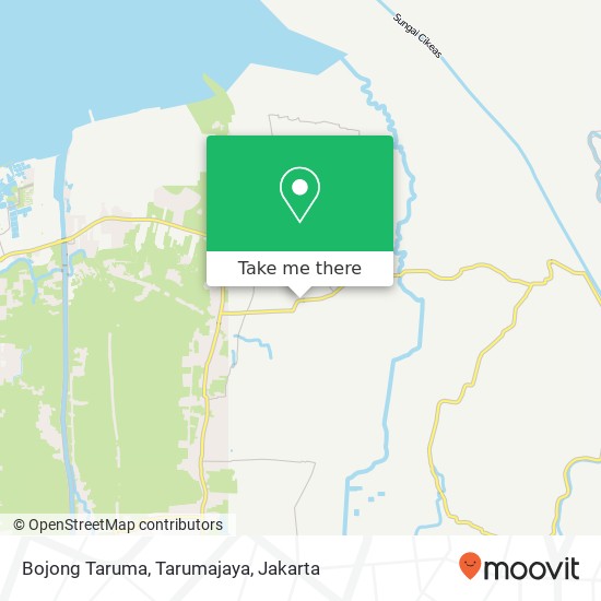 Bojong Taruma, Tarumajaya map