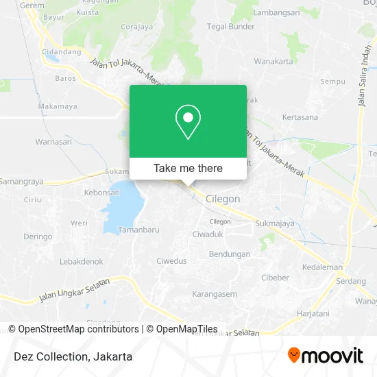 Dez Collection map