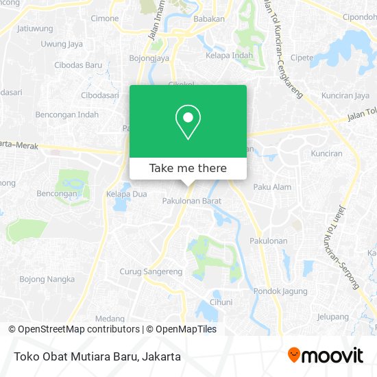 Toko Obat Mutiara Baru map