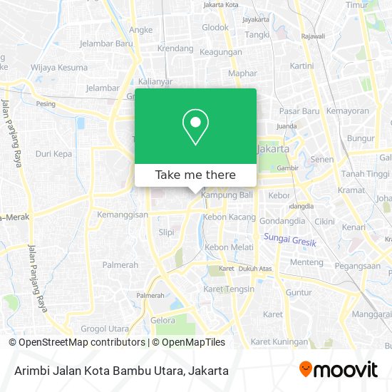 Arimbi Jalan Kota Bambu Utara map