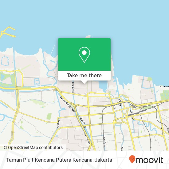 Taman Pluit Kencana Putera Kencana map