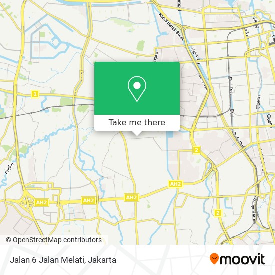 Jalan 6 Jalan Melati map