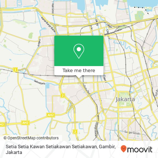 Setia Setia Kawan Setiakawan Setiakawan, Gambir map