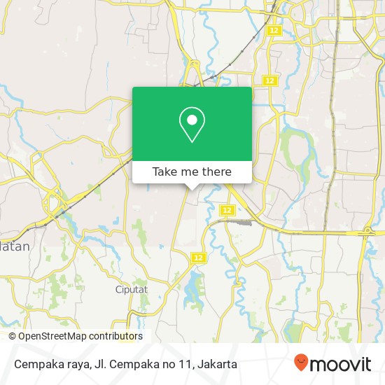 Cempaka raya, Jl. Cempaka no 11 map