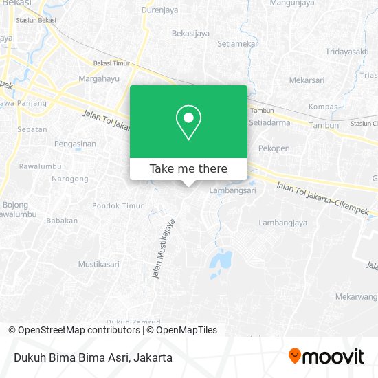 Dukuh Bima Bima Asri map