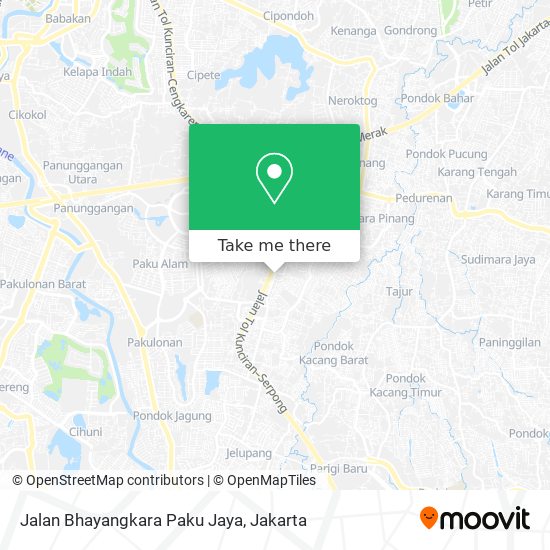 Jalan Bhayangkara Paku Jaya map