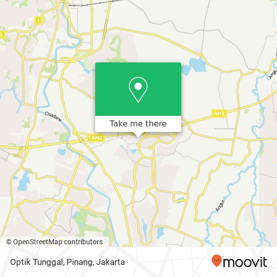 Optik Tunggal, Pinang map