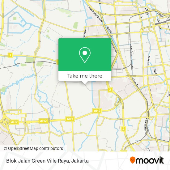 Blok Jalan Green Ville Raya map