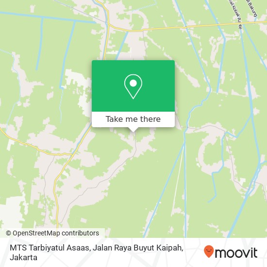 MTS Tarbiyatul Asaas, Jalan Raya Buyut Kaipah map