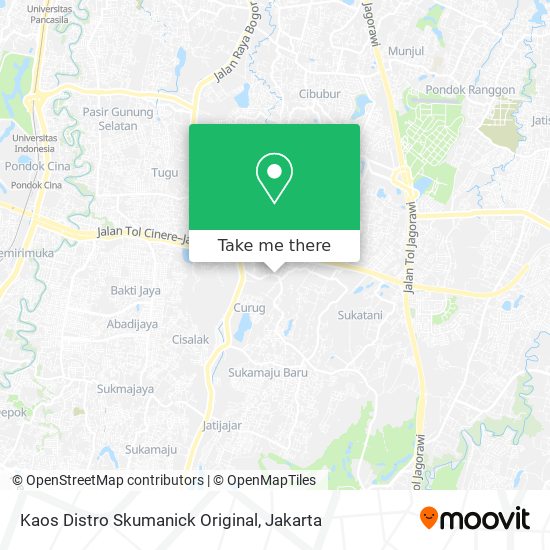 Kaos Distro Skumanick Original map
