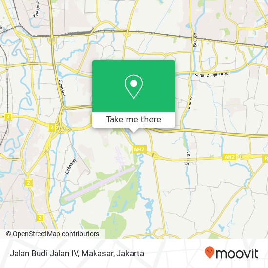 Jalan Budi Jalan IV, Makasar map