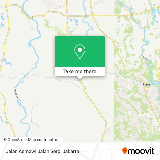 Jalan Asmawi Jalan Serp map