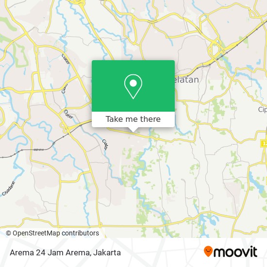 Arema 24 Jam Arema map