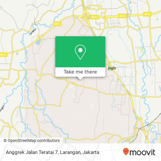 Anggrek Jalan Teratai 7, Larangan map