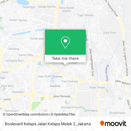 Boulevard Kelapa Jalan Kelapa Molek 2 map