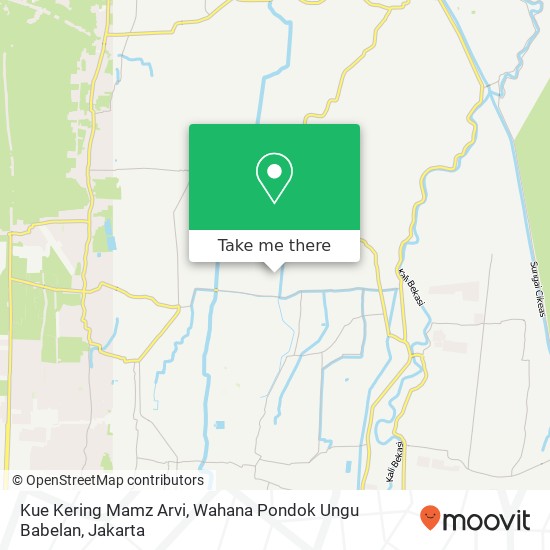 Kue Kering Mamz Arvi, Wahana Pondok Ungu Babelan map