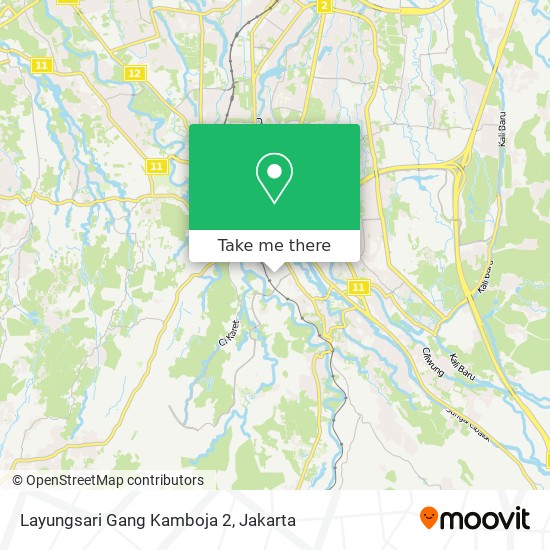 Layungsari Gang Kamboja 2 map