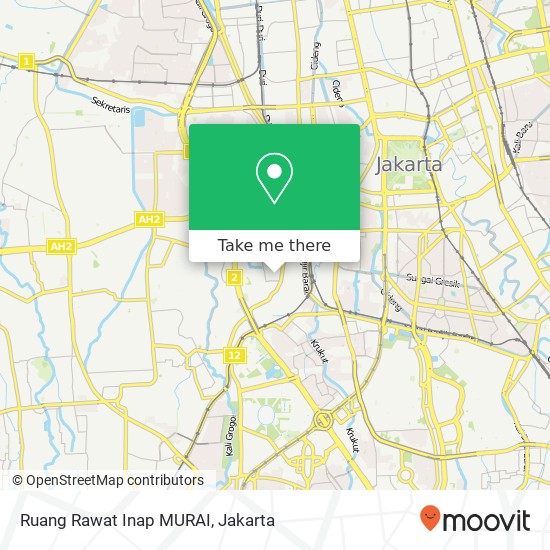 Ruang Rawat Inap MURAI map