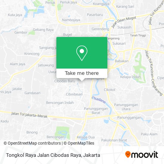 Tongkol Raya Jalan Cibodas Raya map