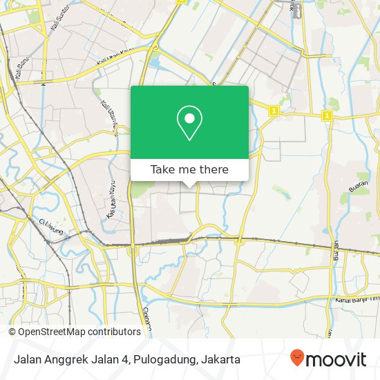 Jalan Anggrek Jalan 4, Pulogadung map