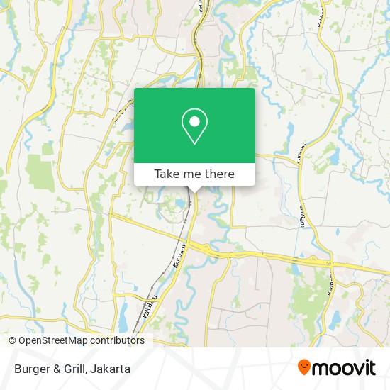 Burger & Grill map
