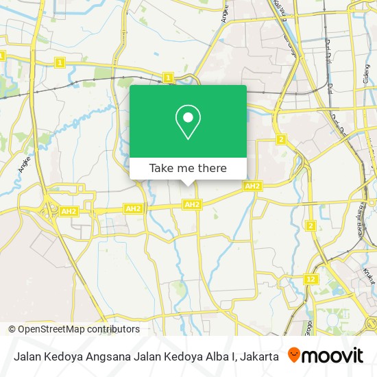 Jalan Kedoya Angsana Jalan Kedoya Alba I map