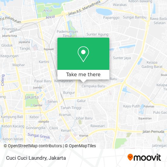 Cuci Cuci Laundry map