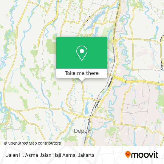 Jalan H. Asma Jalan Haji Asma map