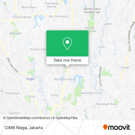 CIMB Niaga map