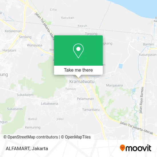 ALFAMART map