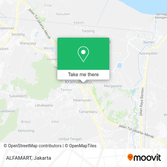 ALFAMART map