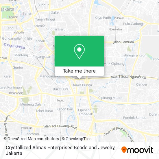 Crystallized Almas Enterprises Beads and Jewelry map