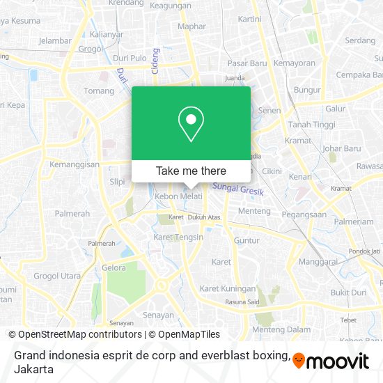 Grand indonesia esprit de corp and everblast boxing map