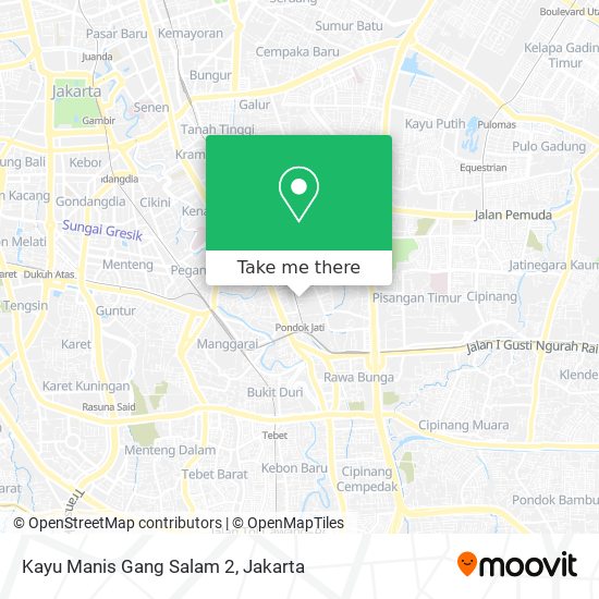 Kayu Manis Gang Salam 2 map