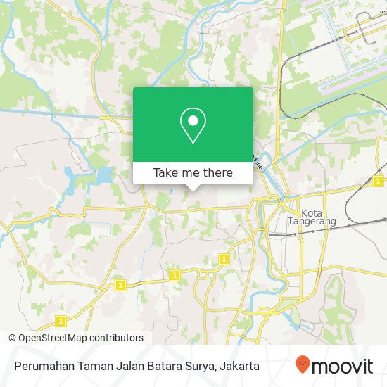 Perumahan Taman Jalan Batara Surya map