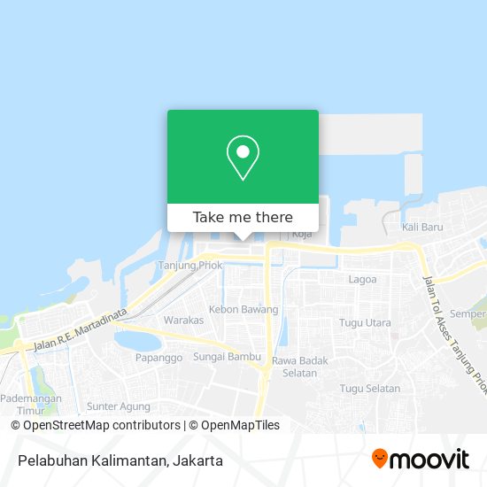 Pelabuhan Kalimantan map