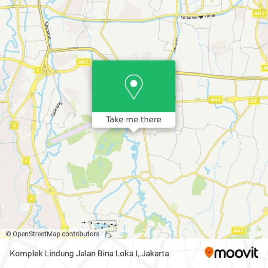 Komplek Lindung Jalan Bina Loka I map