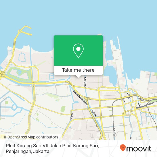 Pluit Karang Sari VII Jalan Pluit Karang Sari, Penjaringan map