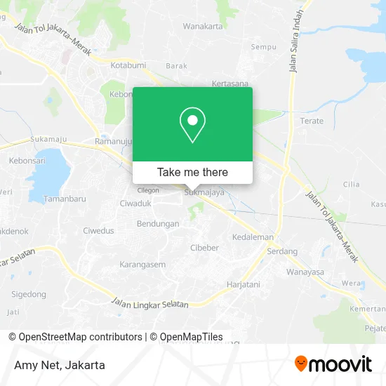 Amy Net map