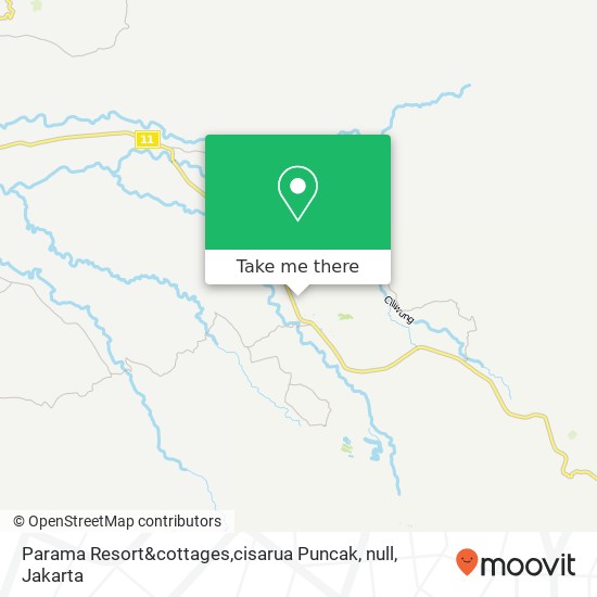 Parama Resort&cottages,cisarua Puncak, null map