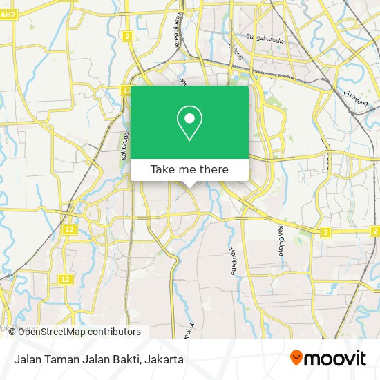 Jalan Taman Jalan Bakti map