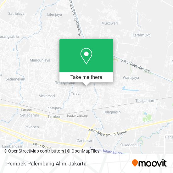 Pempek Palembang Alim map