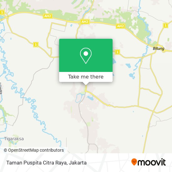 Taman Puspita Citra Raya map