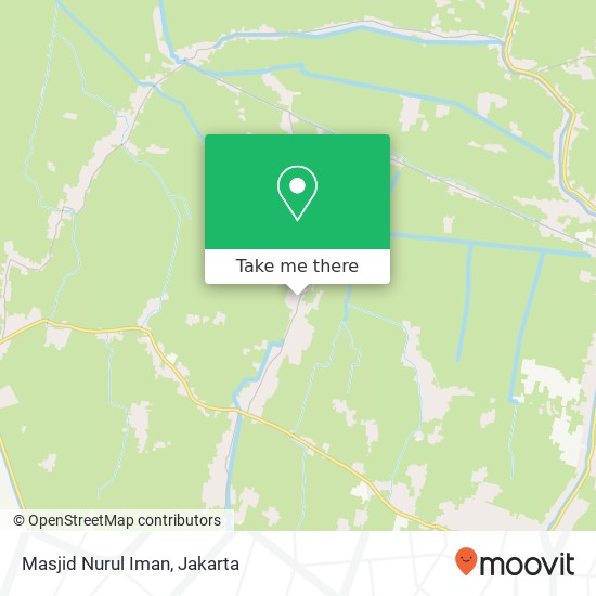 Masjid Nurul Iman, Indonesia map